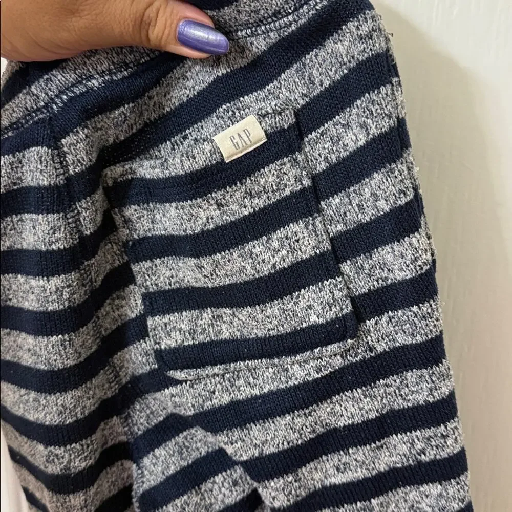 Baby gap navy blue and gray sweatpants jogger size 3 years